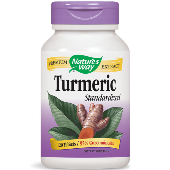 Nature's Way Turmeric Extract Standardized 120 tabs from Nature's Way