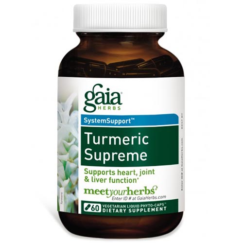 Gaia Herbs Turmeric Supreme, 120 Liquid Phyto-Caps, Gaia Herbs