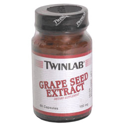 TwinLab TwinLab Grape Seed Extract 100 mg, 60 Capsules
