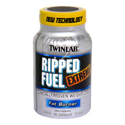TwinLab TwinLab Ripped Fuel Extreme Ephedra Free Fat Burner, 60 Capsules