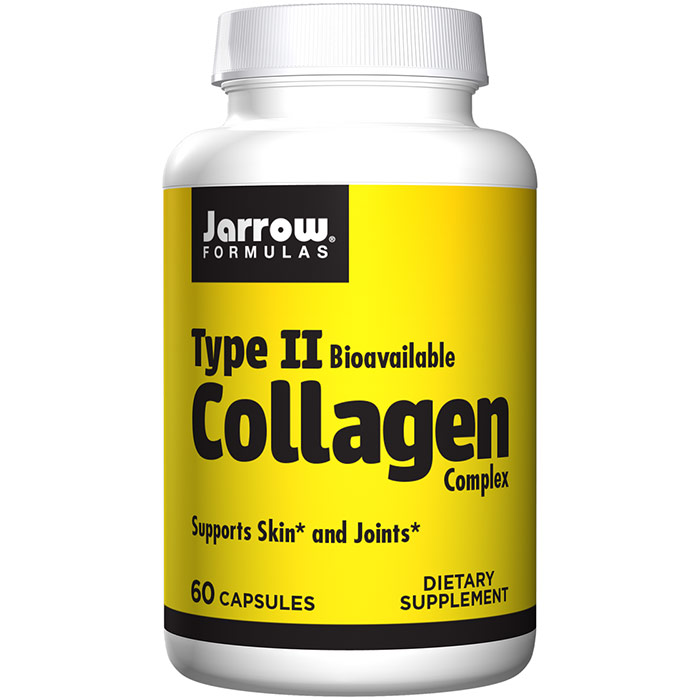 Jarrow Formulas Type II Collagen, BioCell Collagen II 500 mg, 60 Capsules, Jarrow Formulas