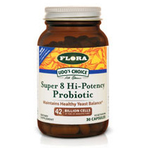 Flora Health Udo's Choice Super 8 Hi-Potency Probiotic, 60 Capsules, Flora Health