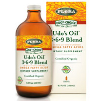 Flora Health Udo's Oil 3-6-9 Blend Liquid, 17 oz, Flora Health
