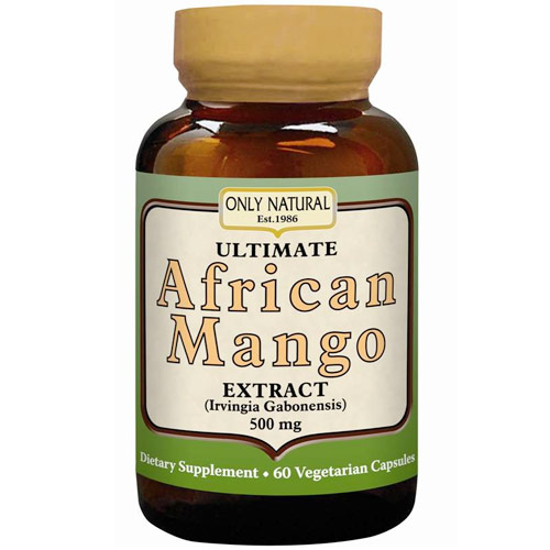 Only Natural Inc. Ultimate African Mango Extract, 60 Vegetarian Capsules, Only Natural Inc.