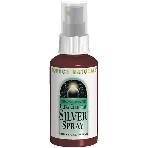 Source Naturals Ultra Colloidal Silver Spray 10 ppm, 1 oz, Source Naturals