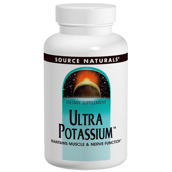 Source Naturals Ultra Potassium 99mg 200 tabs from Source Naturals