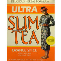 Hobe Labs Ultra Slim Tea, Orange Spice, 24 Tea Bags, Hobe Labs