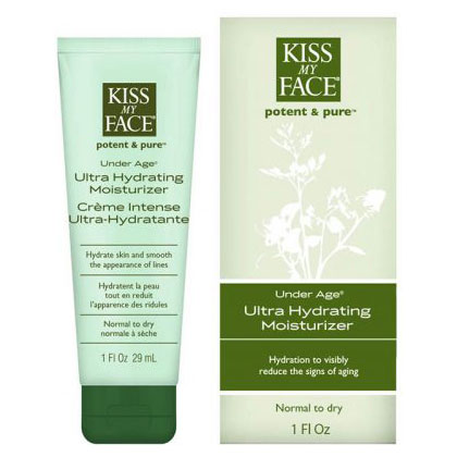 Kiss My Face Organic Face Care - Under Age Ultra Moisturizer 1 oz, from Kiss My Face
