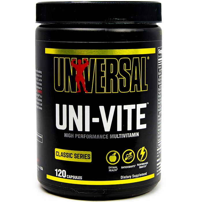 Universal Nutrition Uni-Vite, Sports Multi-Vitamin, 120 Capsules, Universal Nutrition