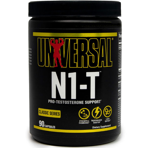 Universal Nutrition Universal Nutrition N1-T, Natural Testosterone, 90 Capsules