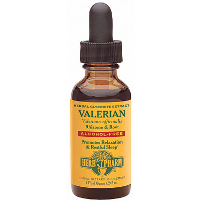 Herb Pharm Valerian Glycerite Herbal Extract Alcohol-Free 1 oz from Herb Pharm