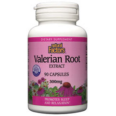 Natural Factors Valerian Root Extract 90 Capsules, Natural Factors