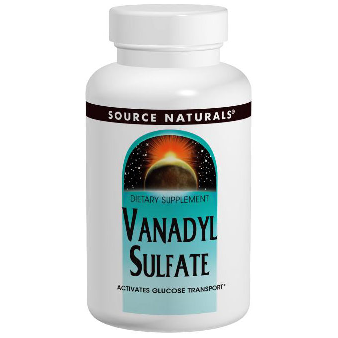 Source Naturals Vanadyl Sulfate 10 mg 100 tabs from Source Naturals