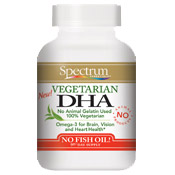 Spectrum Essentials Vegetarian DHA, 90 Softgels, Spectrum Essentials