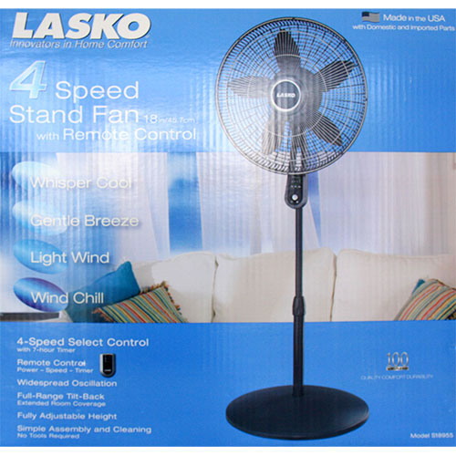 Lasko Ventamatic MAXXAIR 22 Inch Oscillating Pedestal Fan