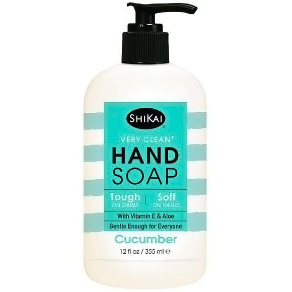 ShiKai Very Clean Hand Soap Cucumber, 12 oz, ShiKai