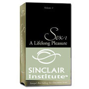 Sinclair Institute (VHS) Sex: A Lifelong Pleasure, Satisfying Her, 54 mins, Sinclair Institute