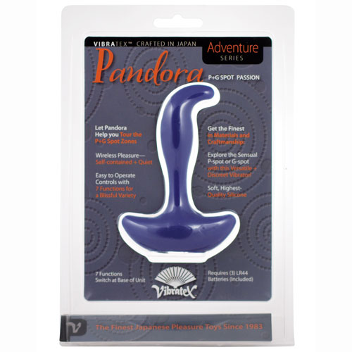 Vibratex Vibratex Pandora - Blue, Prostate + G-Spot Massager Vibrator