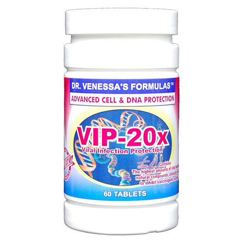 Dr. Venessa's Formulas VIP 20x, 60 Tablets, Dr. Venessa's Formulas