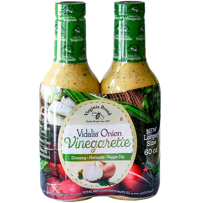 Virginia Brand Virginia Brand Vidalia Onion Vinegarette Salad Dressing, 24 oz x 2 Bottles