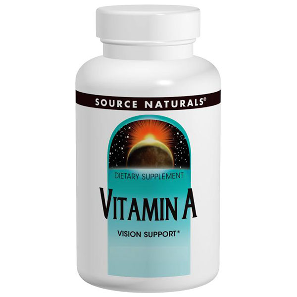 Source Naturals Vitamin A Palmitate 10,000 IU 100 tabs from Source Naturals