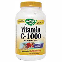 Nature's Way Vitamin C 1000 with Rose Hips 250 caps from Nature's Way