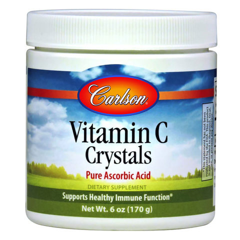 Carlson Laboratories Vitamin C Crystals Powder, 35 oz, Carlson Labs