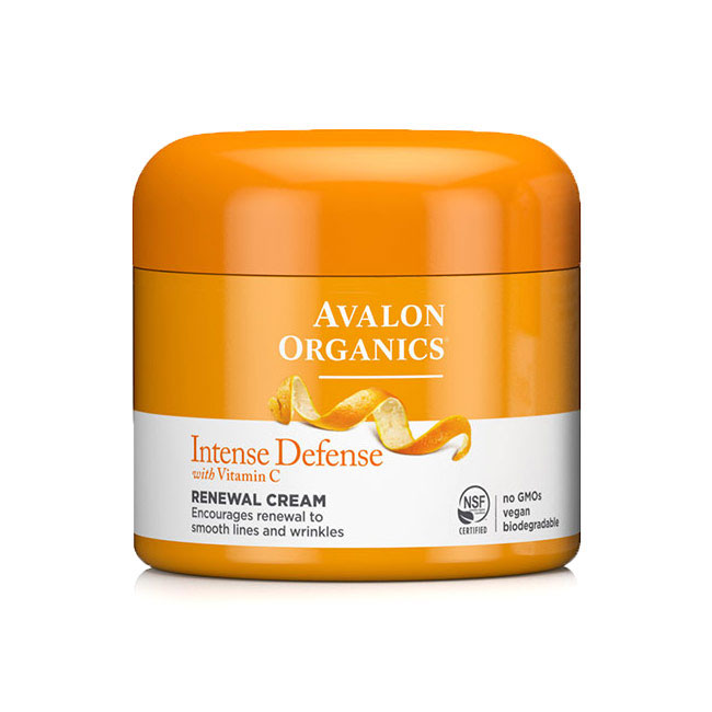 Avalon Organic Botanicals Vitamin C Renewal Facial Cream 2 oz, Avalon Organics