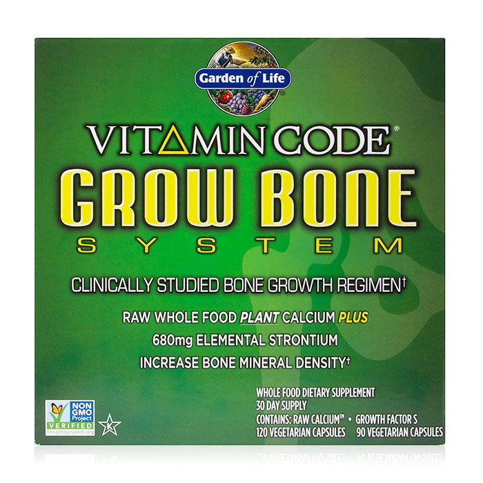 Garden of Life Vitamin Code, Grow Bone System, 1 Kit, Garden of Life