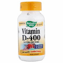 Nature's Way Vitamin D 400 IU Dry 100 caps from Nature's Way
