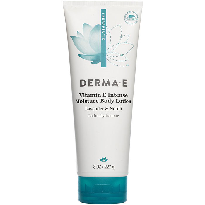 Derma-E Skin Care Vitamin E Intensive Therapy Body Lotion, Naturally Scented, 8 oz, Derma-E Skin Care