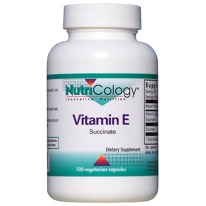 NutriCology/Allergy Research Group Vitamin E Succinate 100 caps from NutriCology