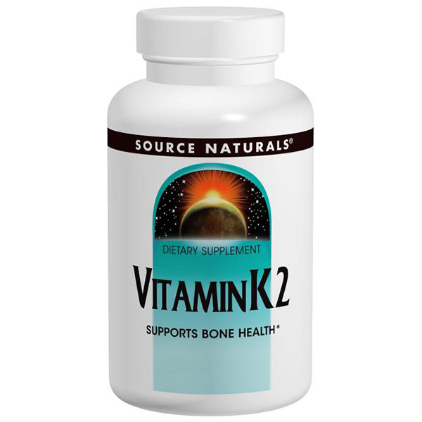 Supplements Vitamins on K2   Vitamin K 2   30 Tabs  From Source Naturals  Vitamins Supplements