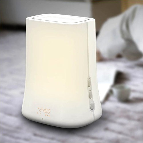 Relaxso Wake Up Energy Light with Build-In Speaker, White, Relaxso