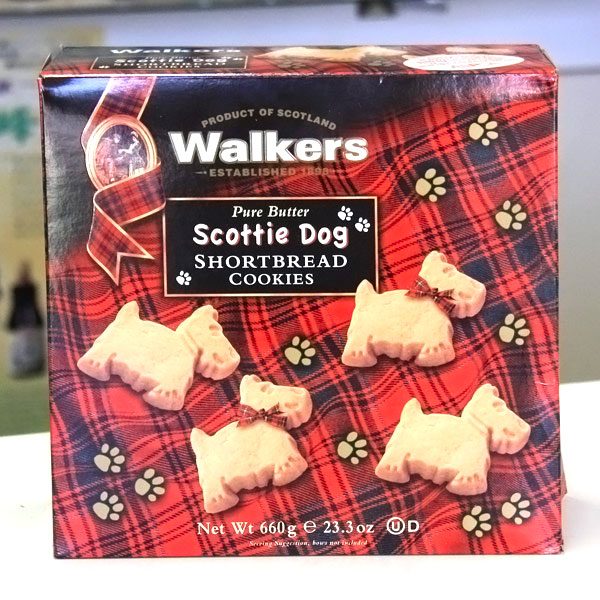 Walkers Shortbread Ltd. Walkers Pure Butter Scottie Dog Shortbread Cookies, 23.3 oz (660 g)