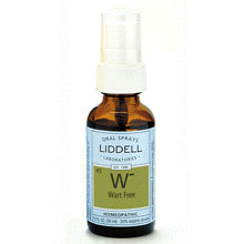Liddell Laboratories Liddell Wart Free Homeopathic Spray, 1 oz