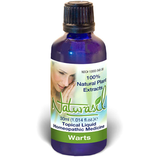 Naturasil Topical Liquid Homeopathic Remedy for Warts, 30 ml, Naturasil