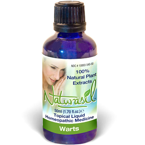 Naturasil Topical Liquid Homeopathic Remedy for Warts, 50 ml, Naturasil