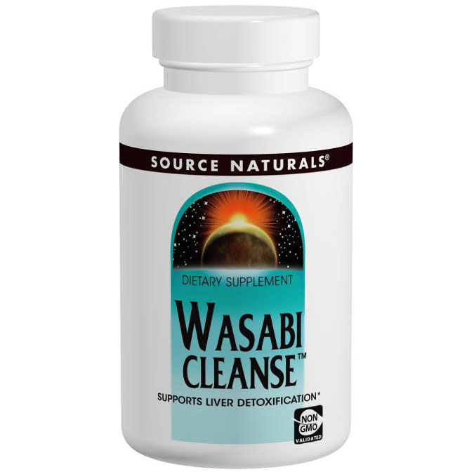 Source Naturals Wasabi Cleanse 200mg, 60 tabs, from Source Naturals