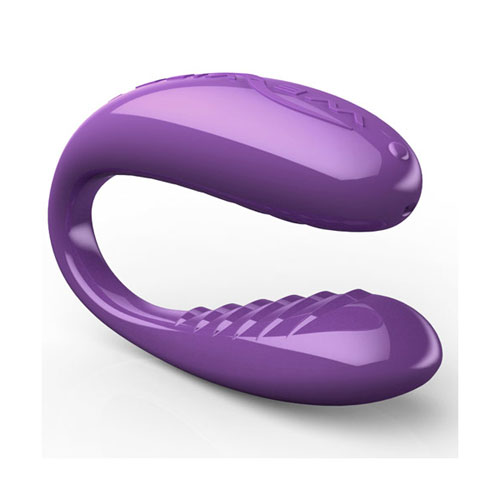 We-Vibe We Vibe II Personal Massager, Rechargeable Vibrator for Couples, Purple, We-Vibe