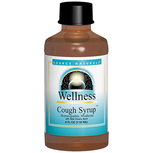 Source Naturals Wellness Cough Syrup Homeopathic 4 fl oz from Source Naturals