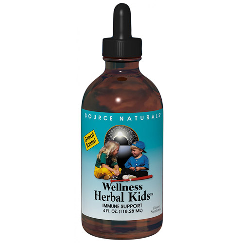 Source Naturals Wellness Herbal Kids Alcohol Free 4 fl oz from Source Naturals
