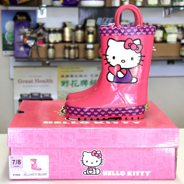 Western Chief Western Chief Girls Rainboot - Hello Kitty Delight, Pink