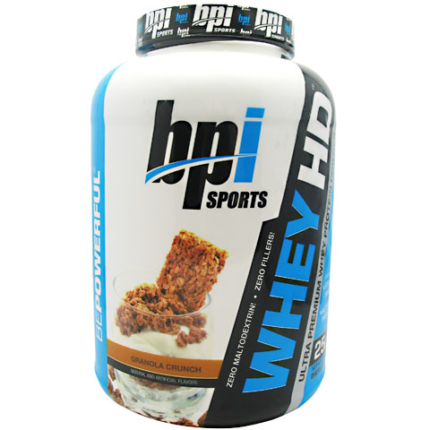 BPI Sports Whey-HD, Ultra Premium Whey Protein Powder, 57 Servings, BPI Sports