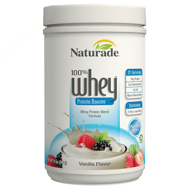 Naturade 100% Whey Protein Vanilla 12 oz powder from Naturade