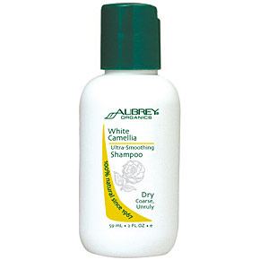 Aubrey Organics White Camellia Ultra-Smoothing Shampoo, 2 oz, Aubrey Organics
