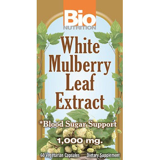 Bio Nutrition Inc. White Mulberry Leaf Extract, 60 Vegetarian Capsules, Bio Nutrition Inc.