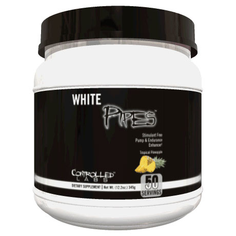 Controlled Labs White Pipes, Preworkout Supplement, 50 Servings, Controlled Labs