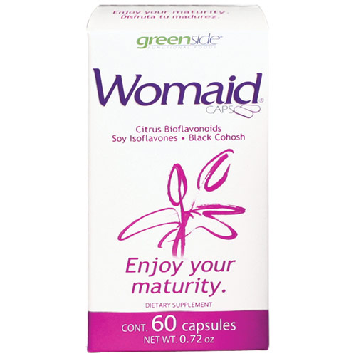 Greenside Functional Foods Womaid, Menopause Formula, 60 Capsules, Greenside Functional Foods
