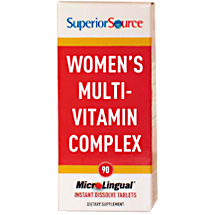 Superior Source Women's Multi-Vitamin Complex, 90 Instant Dissolve Tablets, Superior Source
